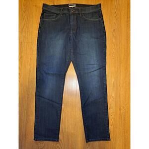 Travis Mathew Jeans Mens 35x32 Dark Blue Cotton Blend